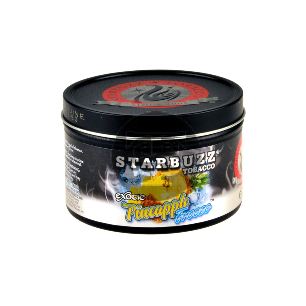 StarBuzz Exotic Pineapple Freeze Hookah Shisha 100g – Tobacco Stock