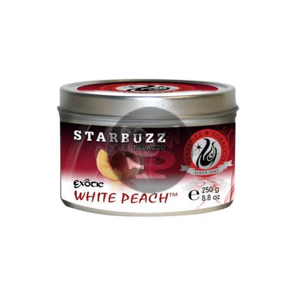 StarBuzz Exotic White Peach Hookah Shisha 250g – Tobacco Stock