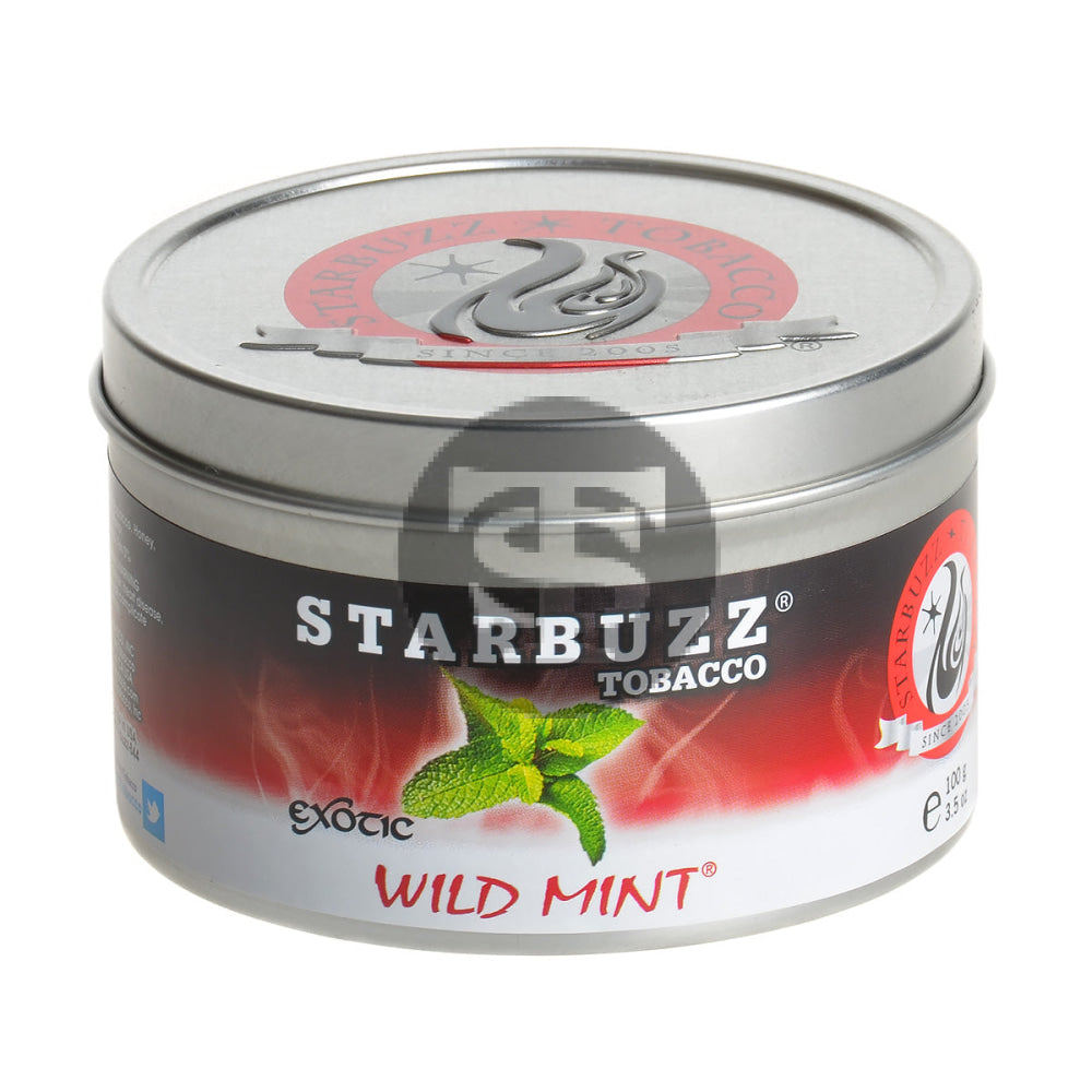パキスタン  スモーキーNo1278 StarBuzz Exotic Wild Mint Hookah Shisha 100g – Tobacco Stock