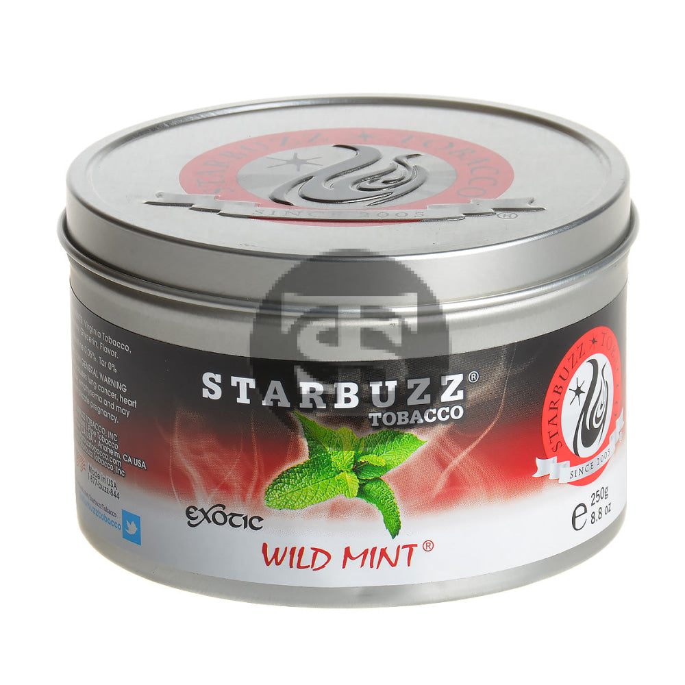 StarBuzz Exotic Wild Mint Hookah Shisha 250g – Tobacco Stock