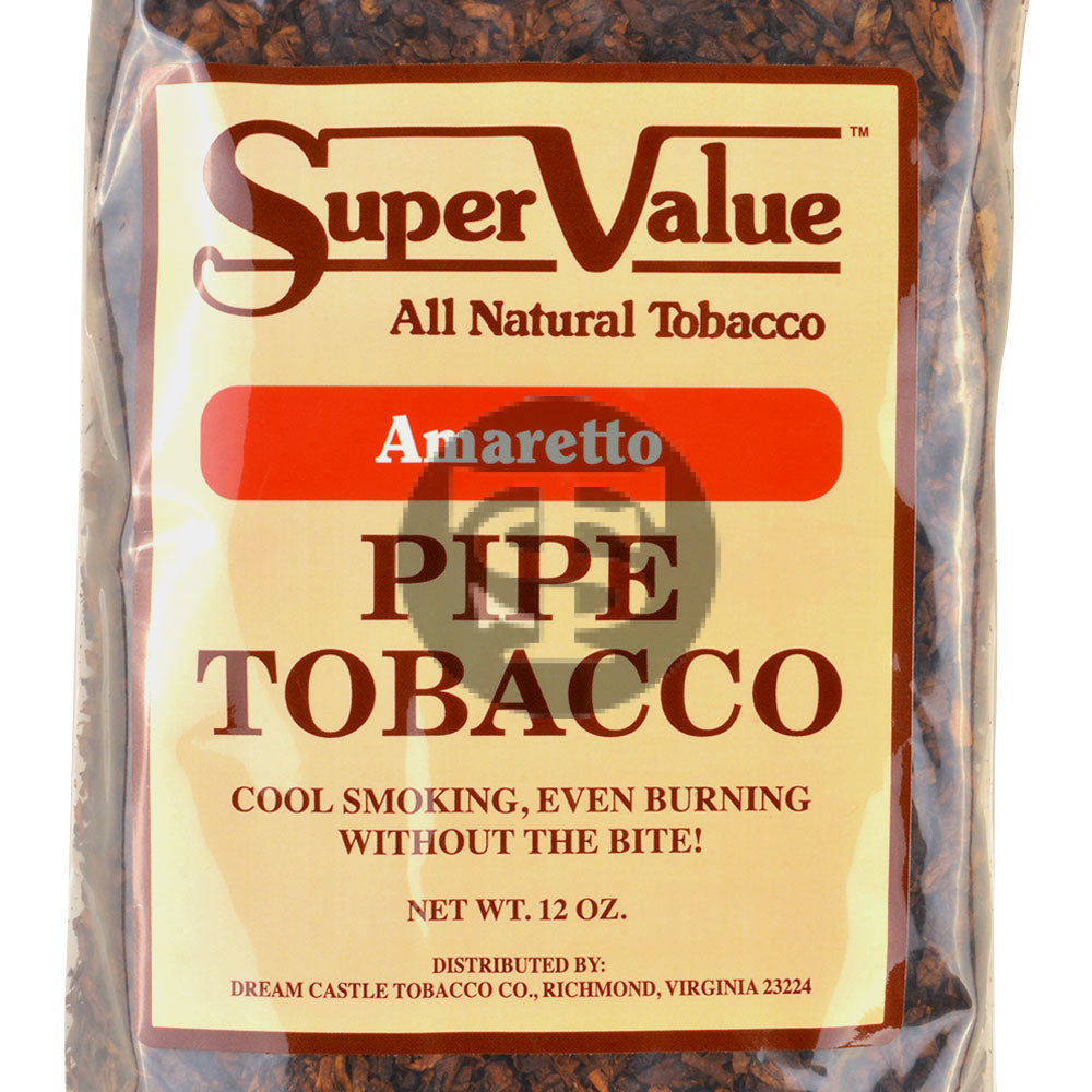 Super Value Pipe Tobacco Amaretto 12 oz. Bag