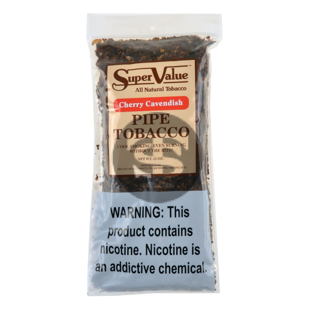 Super Value Pipe Tobacco Cherry 12 oz. Bag 1