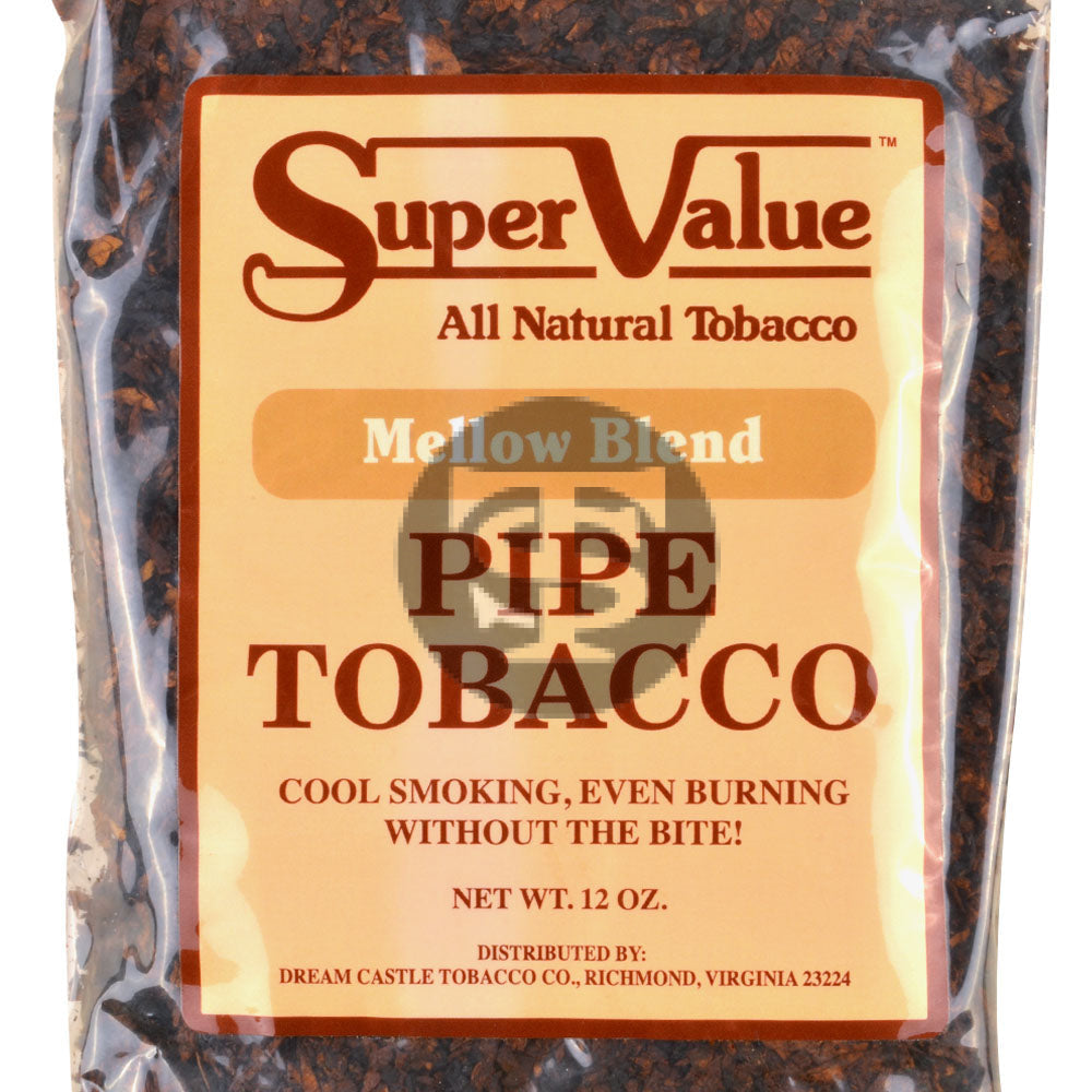 Super Value Pipe Tobacco Mellow Blend 12 oz. Bag