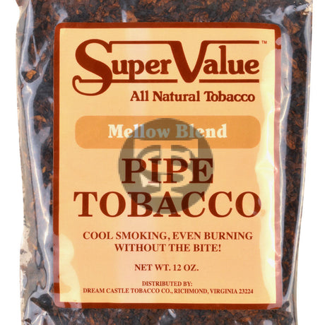 Super Value Pipe Tobacco Mellow Blend 12 oz. Bag