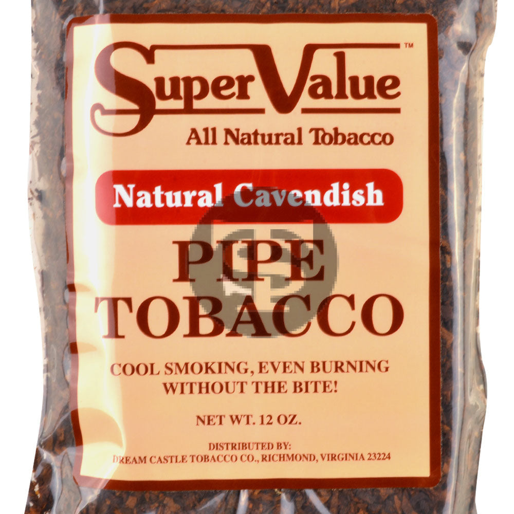 Super Value Pipe Tobacco Natural Cavendish 12 oz. Bag