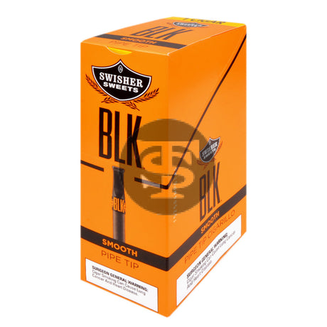 Swisher Sweets BLK Tip Cigarillos 20 packs of 1 Smooth
