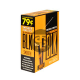 Swisher Sweets BLK Tip Cigarillos Pre Priced 2 For 79c 15 pouches of 2 Smooth 1
