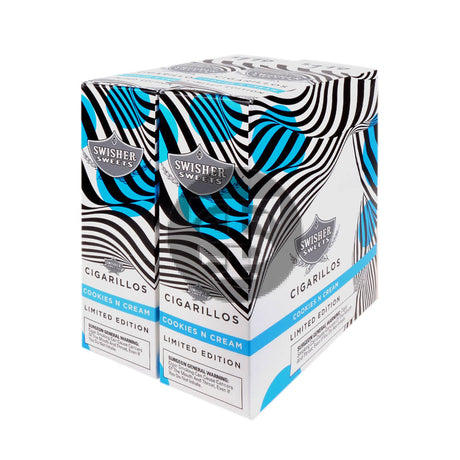 Swisher Sweets Cigarillos $1.19 Pre Priced 30 Packs of 2 Cigars Cookies & Cream