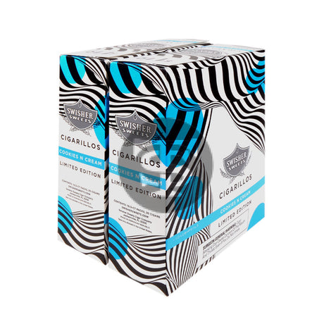 Swisher Sweets Cigarillos $1.19 Pre Priced 30 Packs of 2 Cigars Cookies & Cream