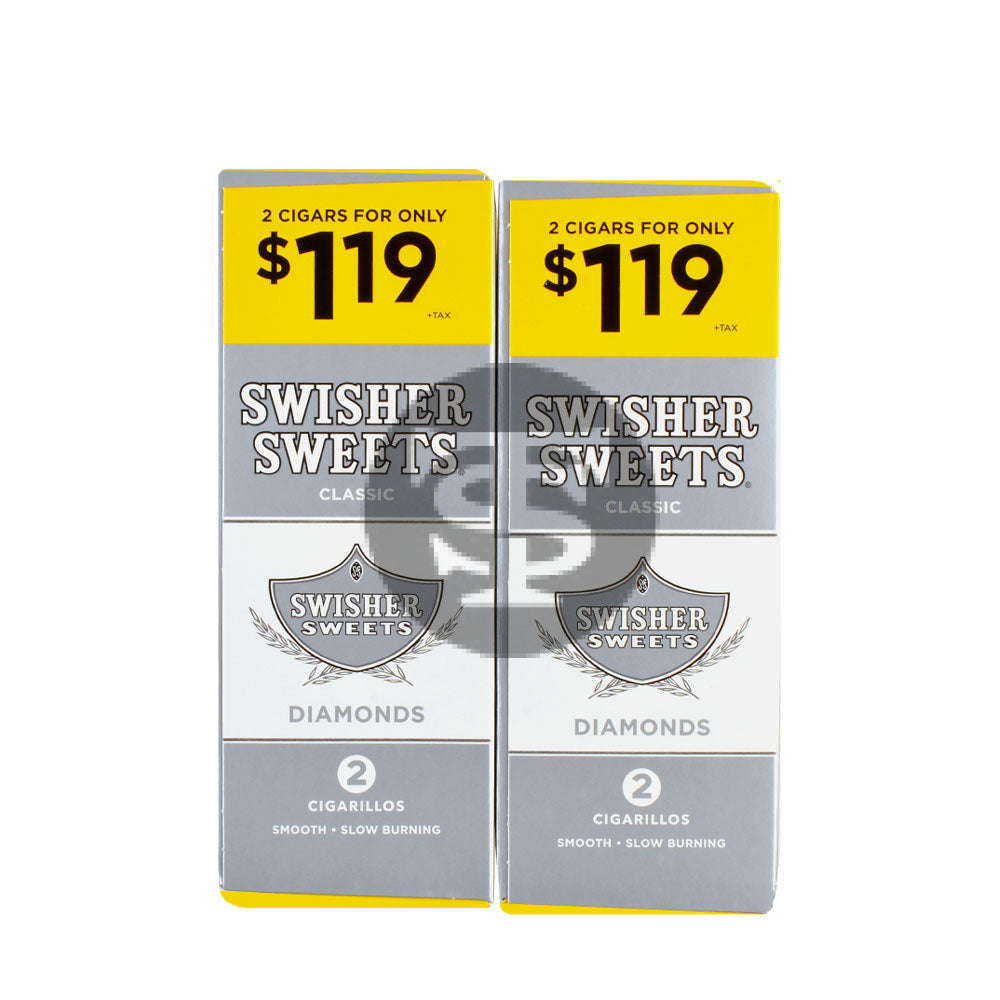 Swisher Sweets Diamond Cigarillos | $1.19 Pre Priced | 30 Packs of