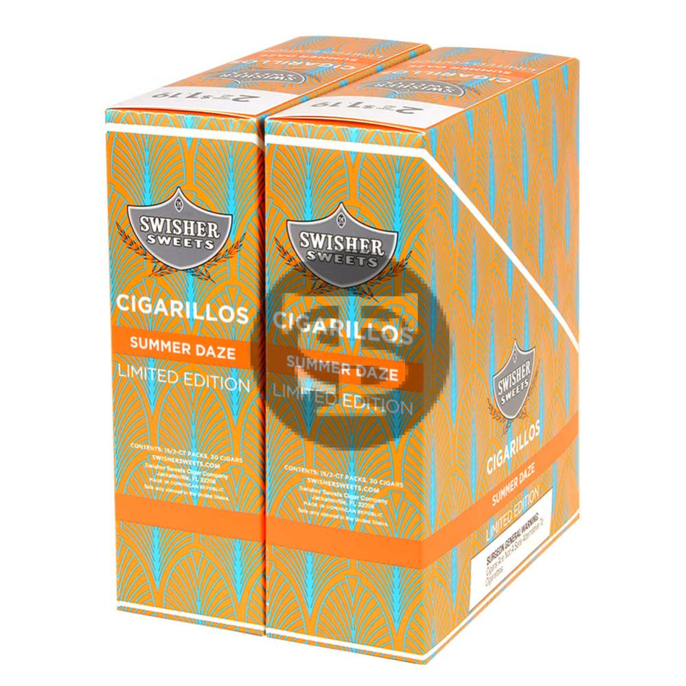 Swisher Sweets Cigarillos $1.19 Pre Priced 30 Packs of 2 Cigars Summer Daze