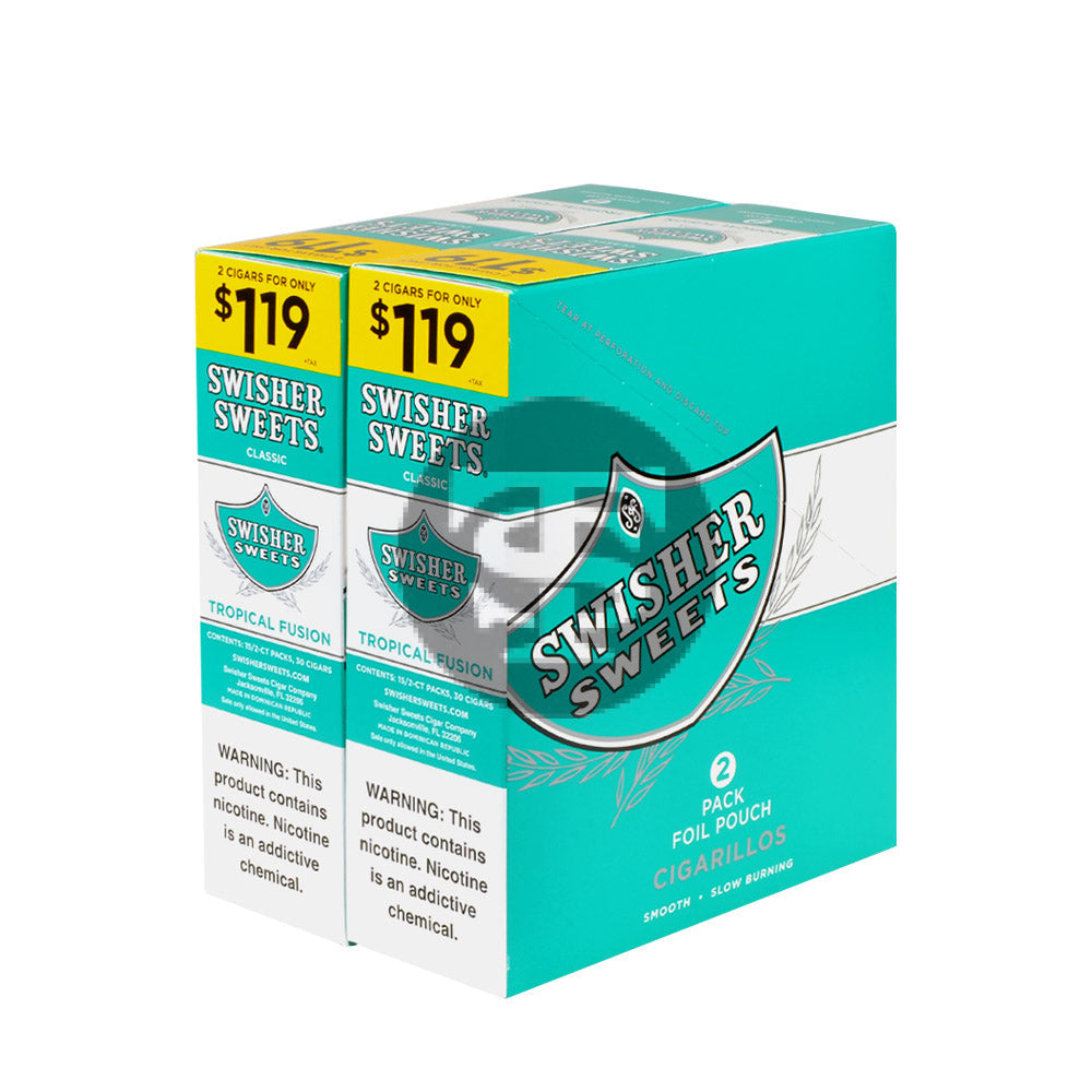 Swisher Sweets Tropical Fusion Cigarillos | 2 for 1.19