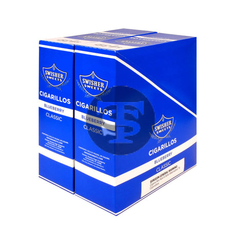Swisher Sweets Cigarillos $1.39 Pre Priced 30 Packs of 2 Cigars Blueberry