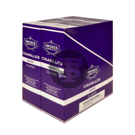 Swisher Sweets Cigarillos $1.39 Pre Priced 30 Packs of 2 Cigars Grape