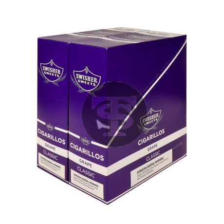 Swisher Sweets Cigarillos $1.39 Pre Priced 30 Packs of 2 Cigars Grape