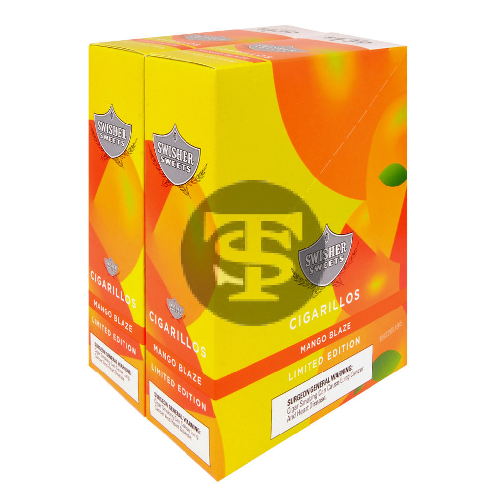 Swisher Sweets Cigarillos $1.39 Pre Priced 30 Packs of 2 Cigars Mango Blaze