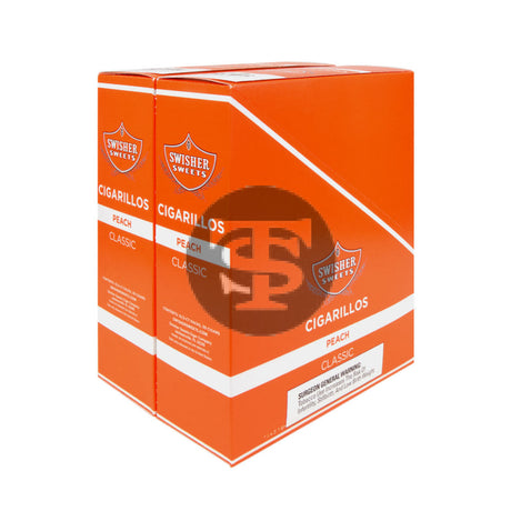 Swisher Sweets Cigarillos $1.39 Pre Priced 30 Packs of 2 Cigars Peach