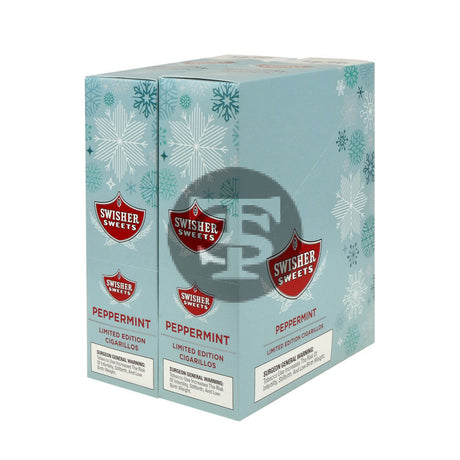 Swisher Sweets Cigarillos $1.39 Pre Priced 30 Packs of 2 Cigars Peppermint