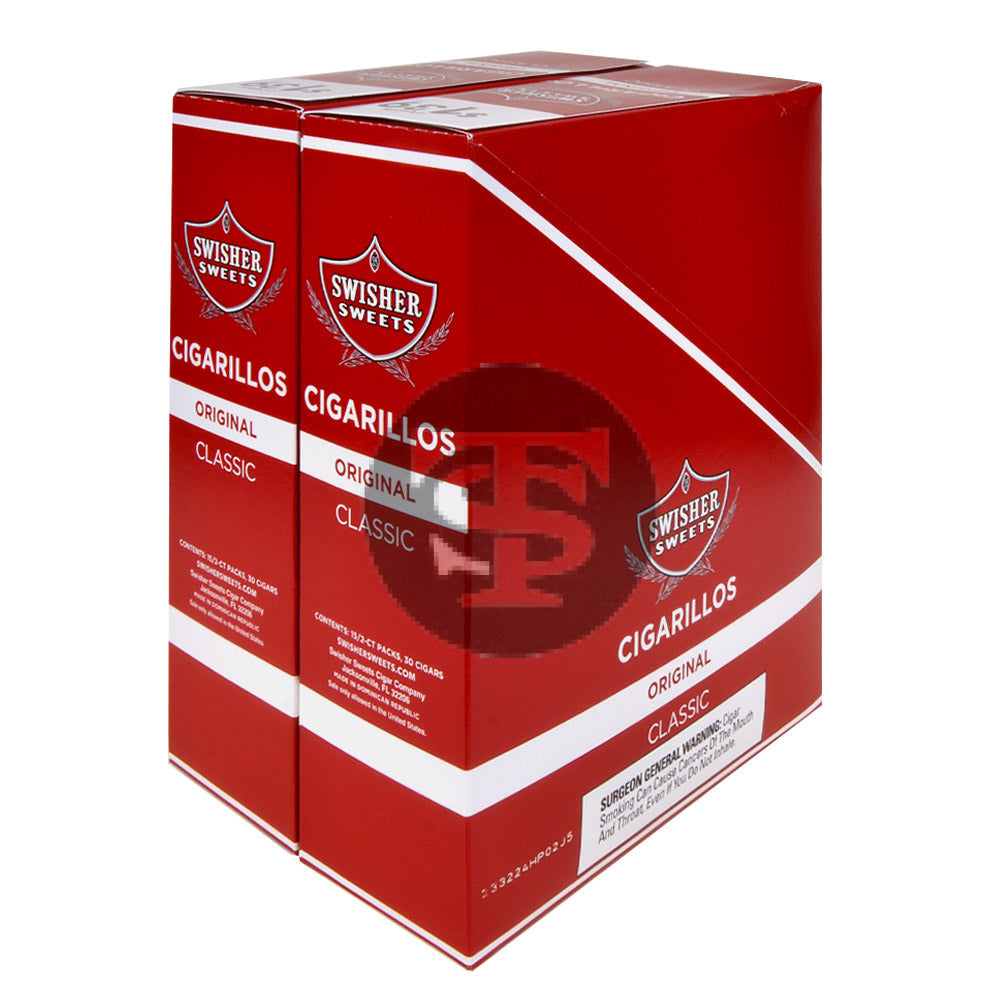 Swisher Sweets Cigarillos $1.39 Pre Priced 30 Packs of 2 Cigars Regular