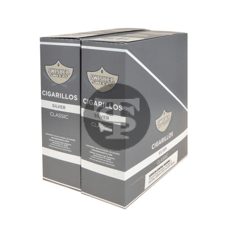Swisher Sweets Cigarillos $1.39 Pre Priced 30 Packs of 2 Cigars Silver