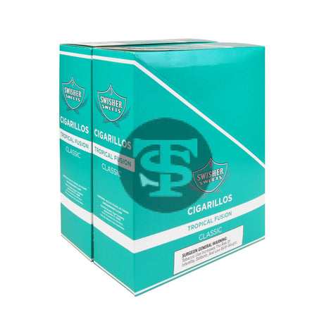 Swisher Sweets Cigarillos $1.39 Pre Priced 30 Packs of 2 Cigars Tropical
