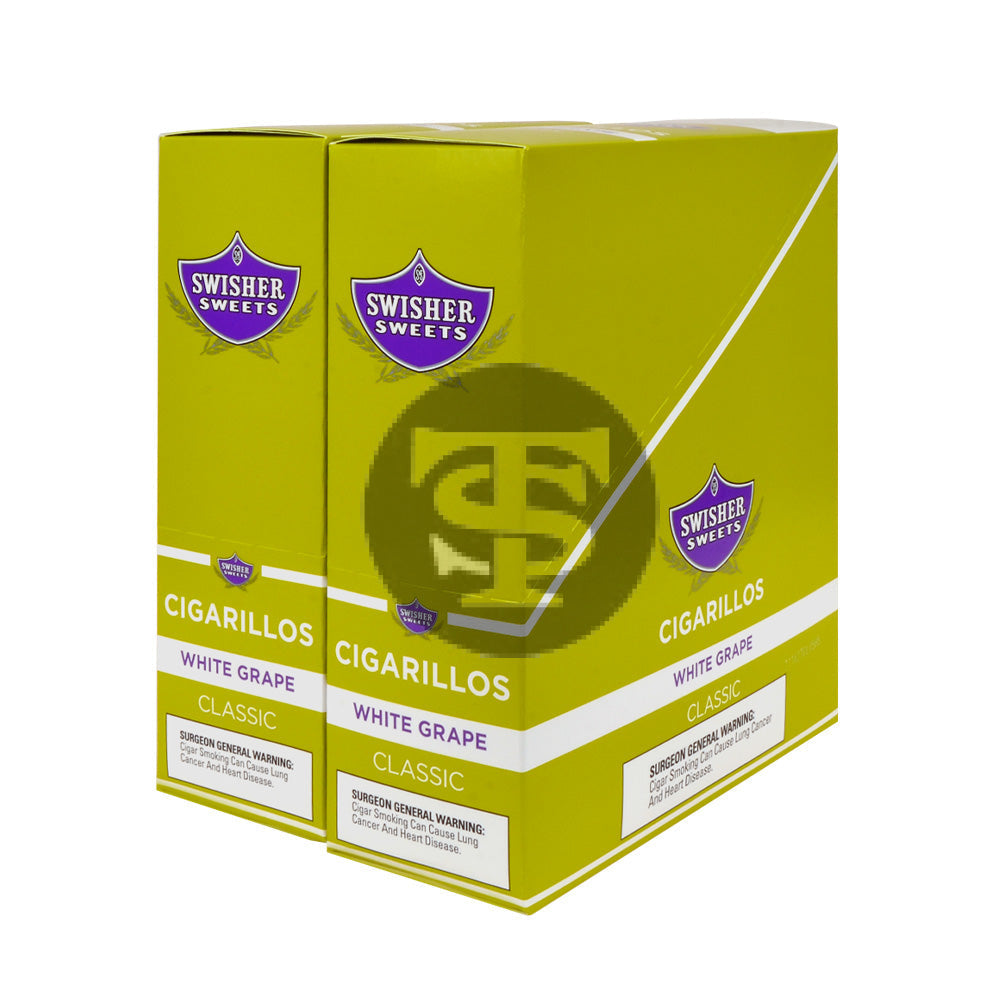 Swisher Sweets Cigarillos $1.39 Pre Priced 30 Packs of 2 Cigars White Grape