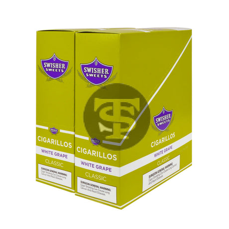 Swisher Sweets Cigarillos $1.39 Pre Priced 30 Packs of 2 Cigars White Grape