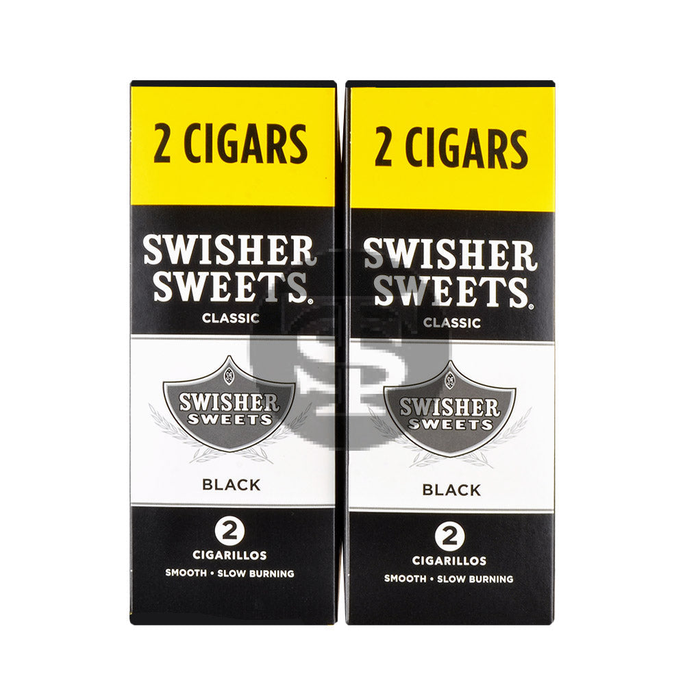 Swisher Sweets Cigarillos 30 Packs of 2 Cigars Black