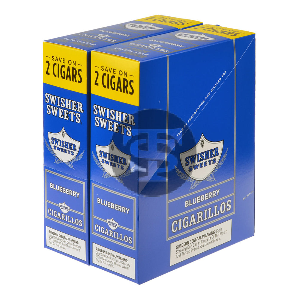 Swisher Sweets Cigarillos 30 Packs of 2 Cigars Blueberry 4