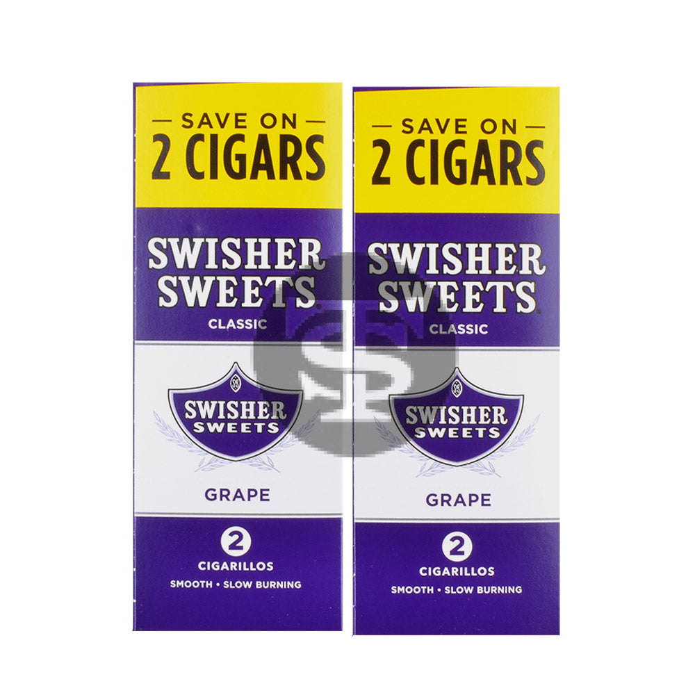 Swisher Sweets グレープ Swisher Sweets Cigars Grape 2 - 2 Count - carrsqc
