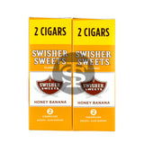 Swisher Sweets Cigarillos 30 Packs of 2 Cigars Honey Banana