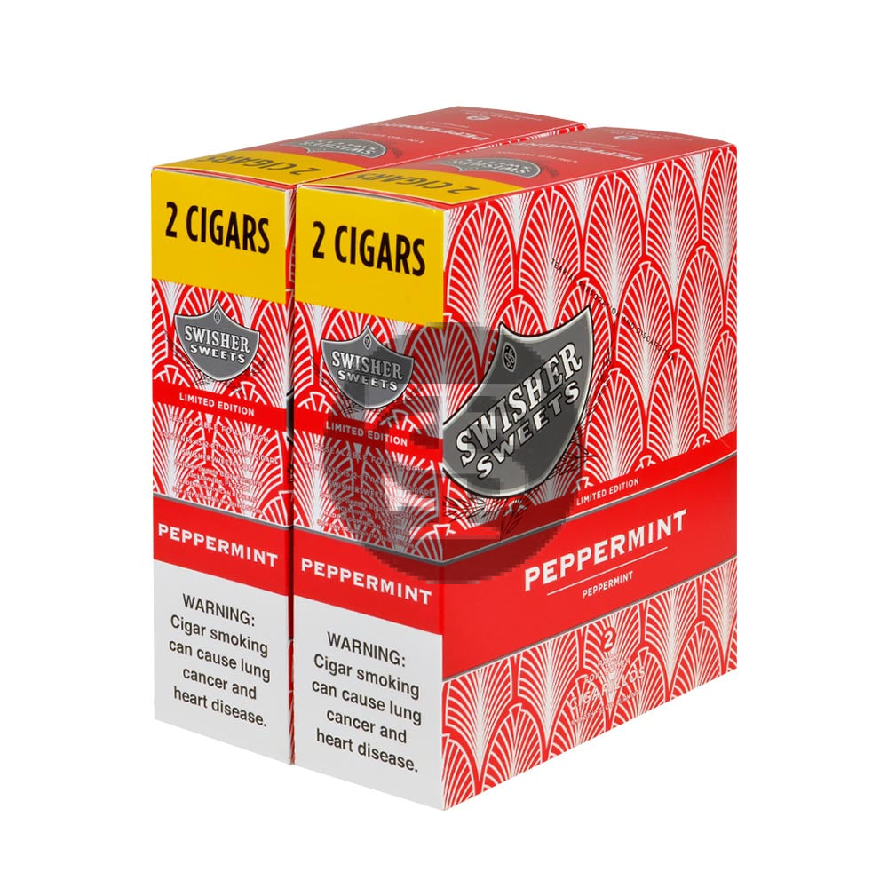 Swisher Sweets Cigarillos 30 Packs of 2 Cigars Peppermint