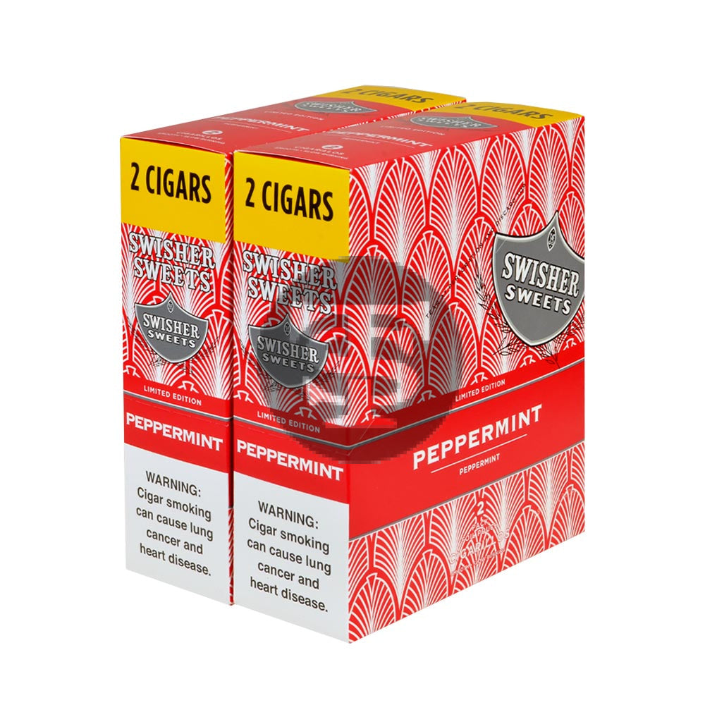 Swisher Sweets Cigarillos 30 Packs of 2 Cigars Peppermint