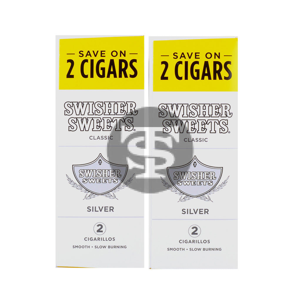 Swisher Sweets Cigarillos 30 Packs of 2 Cigars Silver 3