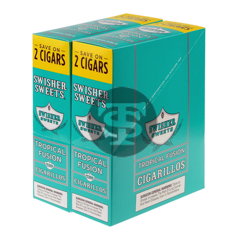 Swisher Sweets Cigarillos 30 Packs of 2 Cigars Tropical Fusion 1