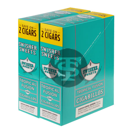 Swisher Sweets Cigarillos 30 Packs of 2 Cigars Tropical Fusion 1