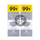 Swisher Sweets Cigarillos 99 Cent Pre Priced 30 Packs of 2 Cigars Diamond 3