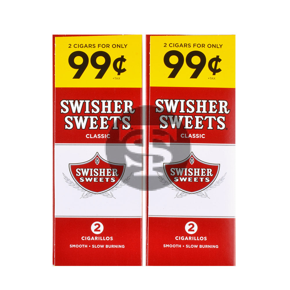 Swisher Sweets Regular Cigarillos | 2 for 99c Regular 30 Packs