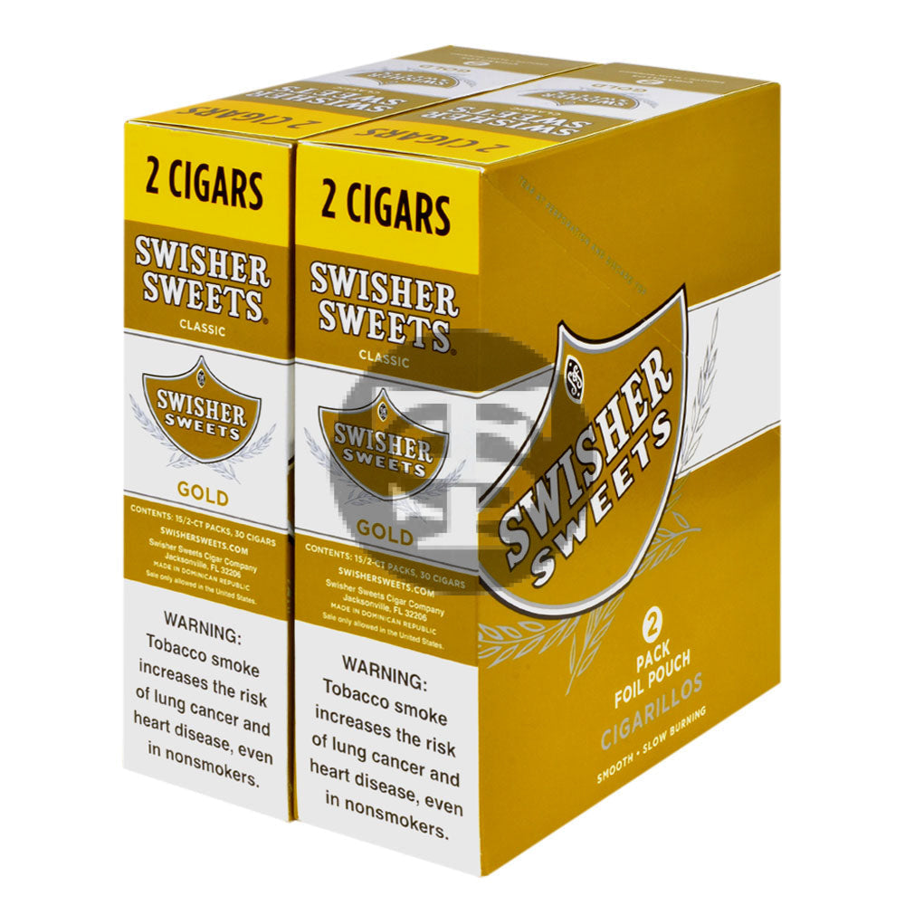 Swisher Sweets Cigarillos Save on 2 30 Packs of 2 Cigars Gold