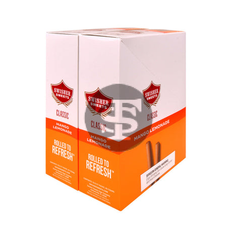 Swisher Sweets Classic Cigarillos $1.39 Pre Priced 30 Packs of 2 Cigars Mango Lemonade