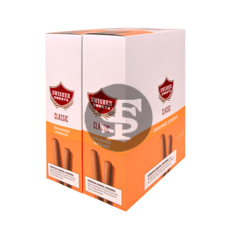 Swisher Sweets Classic Cigarillos $1.39 Pre Priced 30 Packs of 2 Cigars Orange Cream