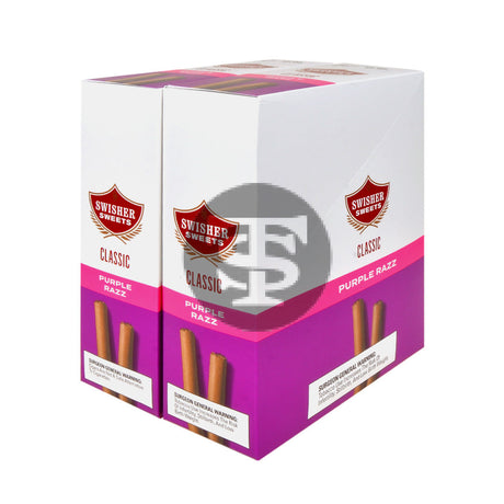Swisher Sweets Classic Cigarillos $1.39 Pre Priced 30 Packs of 2 Cigars Puple Razz