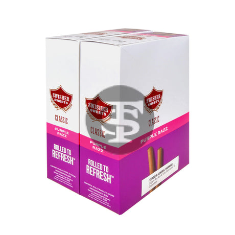 Swisher Sweets Classic Cigarillos $1.39 Pre Priced 30 Packs of 2 Cigars Puple Razz