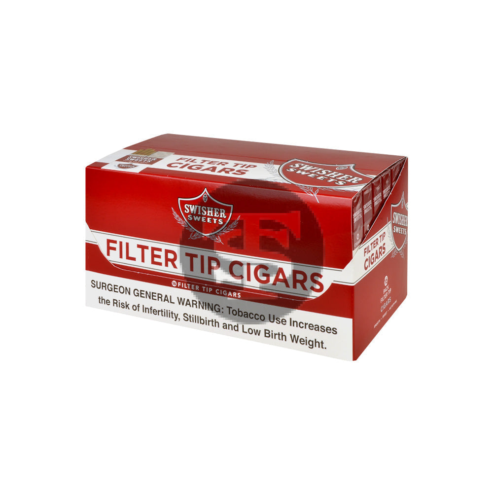 Swisher Sweets Filter Tip Cigars 18 Packs of 16 Regular Display 2