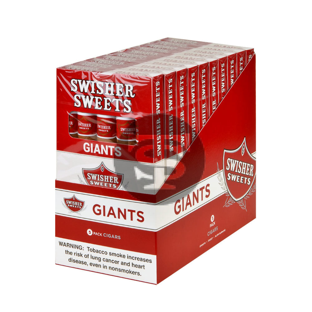Swisher Sweets Giants 10 Packs of 5 Cigars – Tobacco Stock