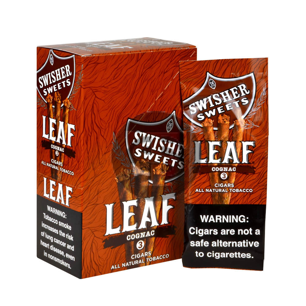 Swisher Sweets Leaf 10/3-ct Pack of 30 Cognac 3