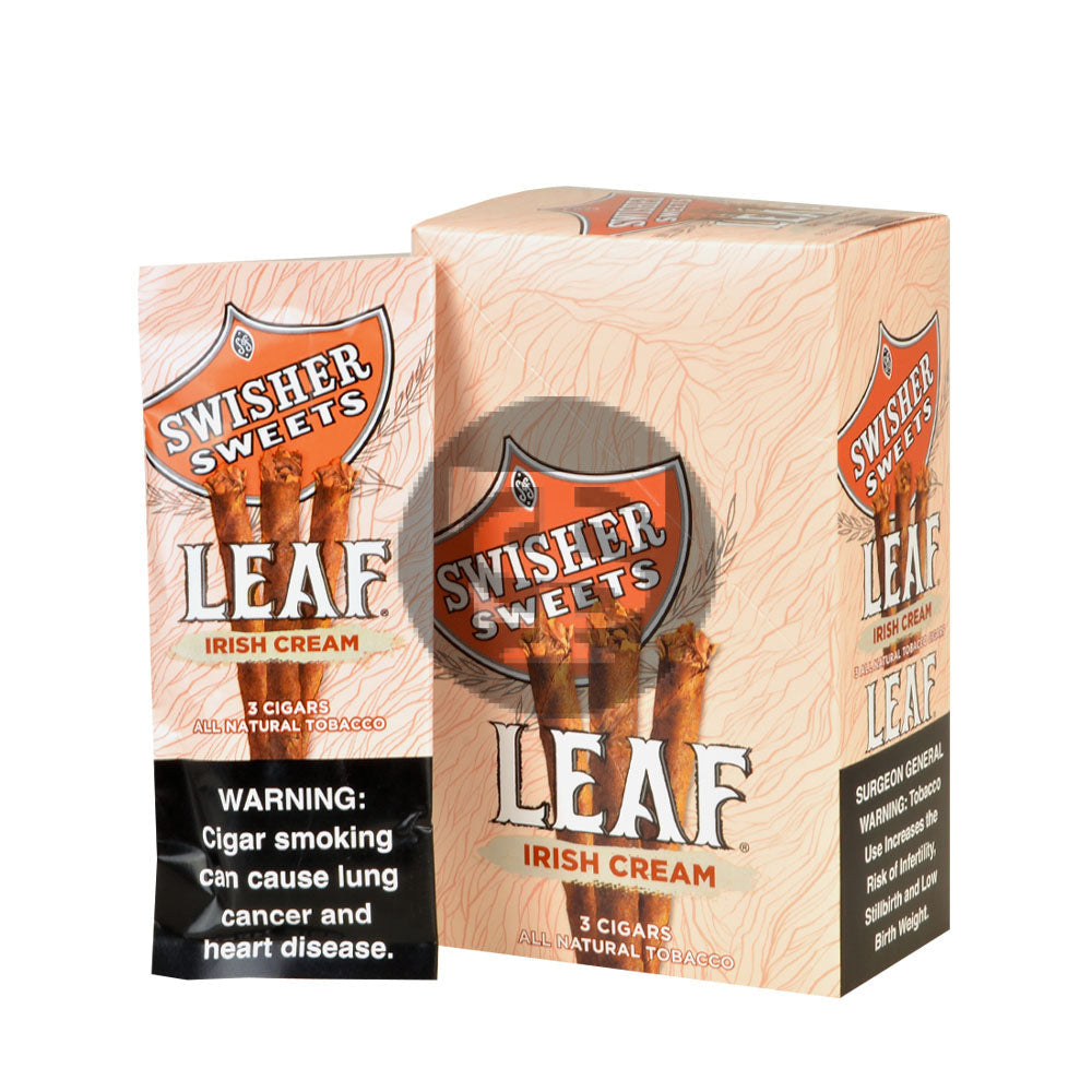 Swisher Sweets Leaf 10/3-ct Pack of 30 Irish Cream