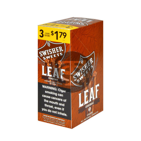 Swisher Sweets Leaf 3 for $1.79 Pack of 30 Cognac 2