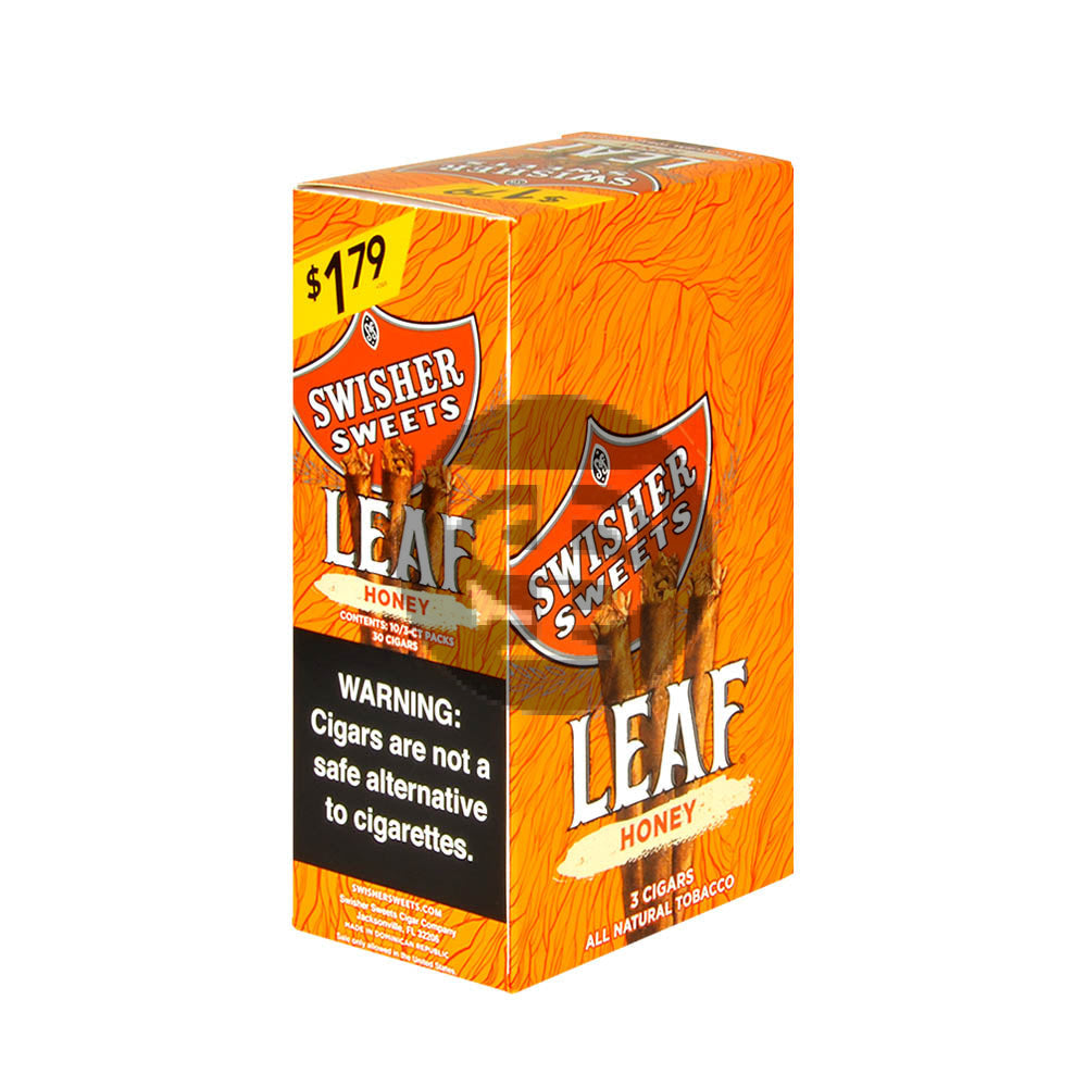 Swisher Sweets Leaf 3 for $1.79 Pack of 30 Honey 2