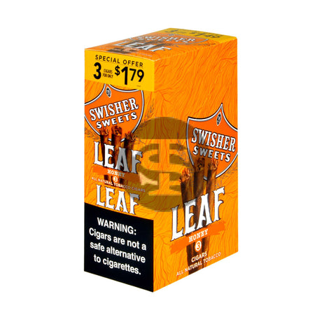 Swisher Sweets Leaf 3 for $1.79 Pack of 30 Honey 1